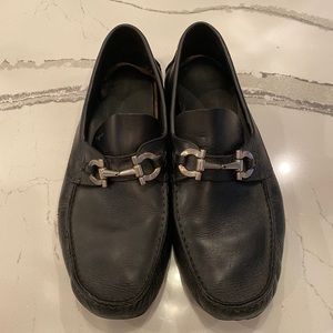 Authentic Men’s Ferragamo Black Loafers